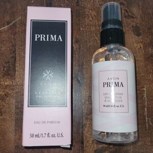 NIB - AVON PRIMA Purfume and Body Spray.